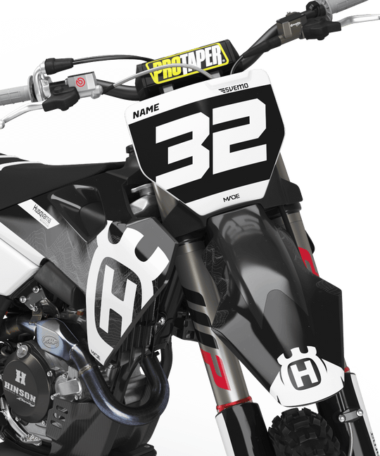 HUSQVARNA EXPLORER GRAPHICS KIT - Madestickers Black#color_black