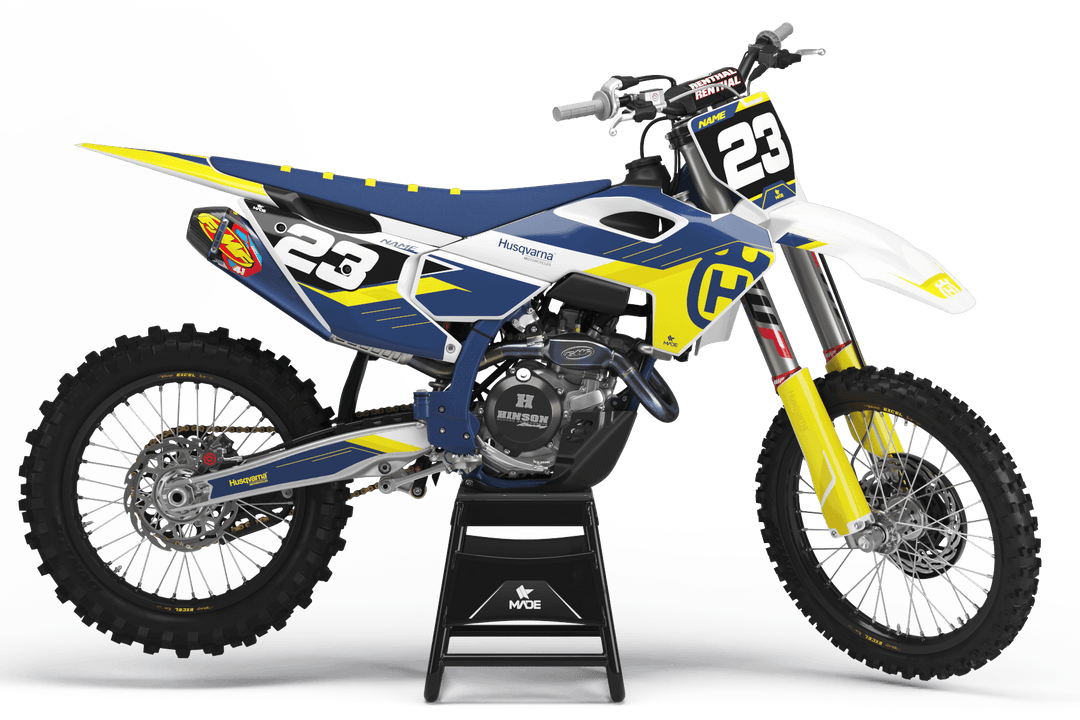 HUSQVARNA FRONT GRAPHICS KIT - Madestickers