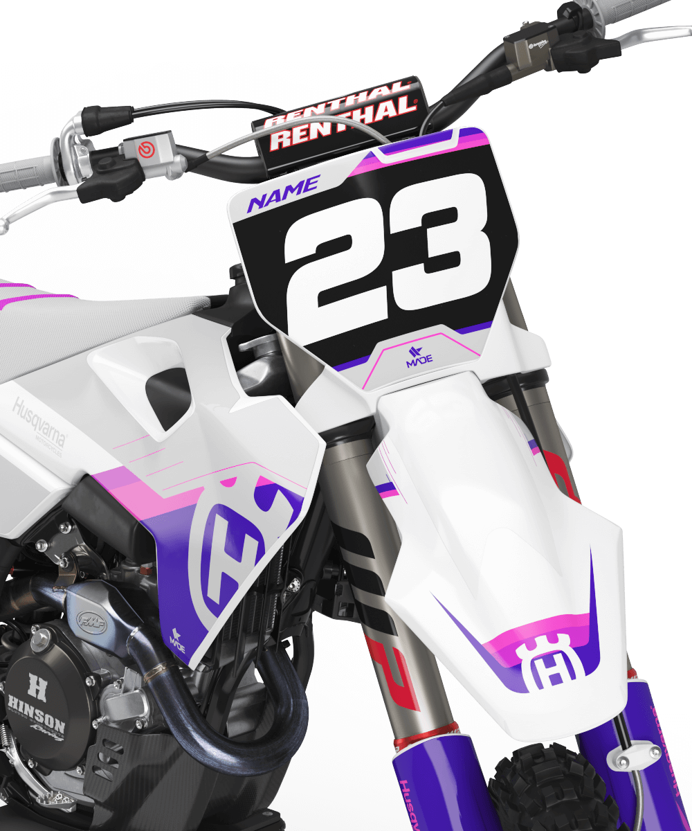 HUSQVARNA FRONT GRAPHICS KIT - Madestickers