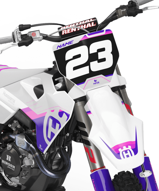 HUSQVARNA FRONT GRAPHICS KIT - Madestickers