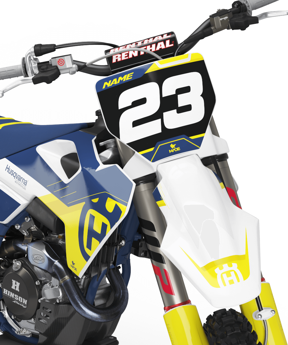 HUSQVARNA FRONT GRAPHICS KIT - Madestickers