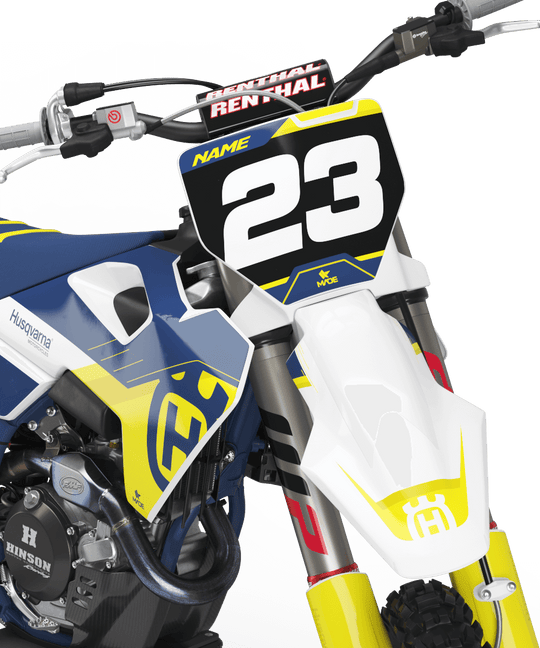 HUSQVARNA FRONT GRAPHICS KIT - Madestickers