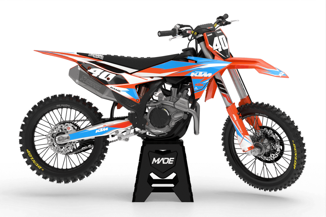 KTM POWER GRAPHICS KIT - Madestickers Blue#color_blue