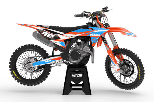 KTM POWER GRAPHICS KIT - Madestickers Blue#color_blue