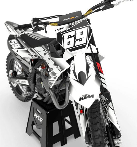 KTM-graphic kit - Madestickers 
White#color_white