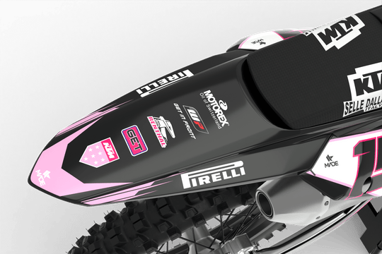 KTM PATRIOT GRAPHICS KIT - Madestickers Pink#color_pink