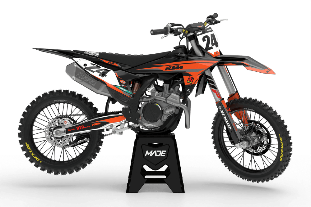 KTM PRO GRAPHICS KIT - Madestickers Black#color_black