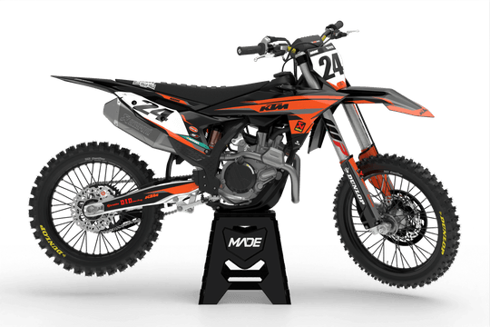 KTM PRO GRAPHICS KIT - Madestickers Black#color_black