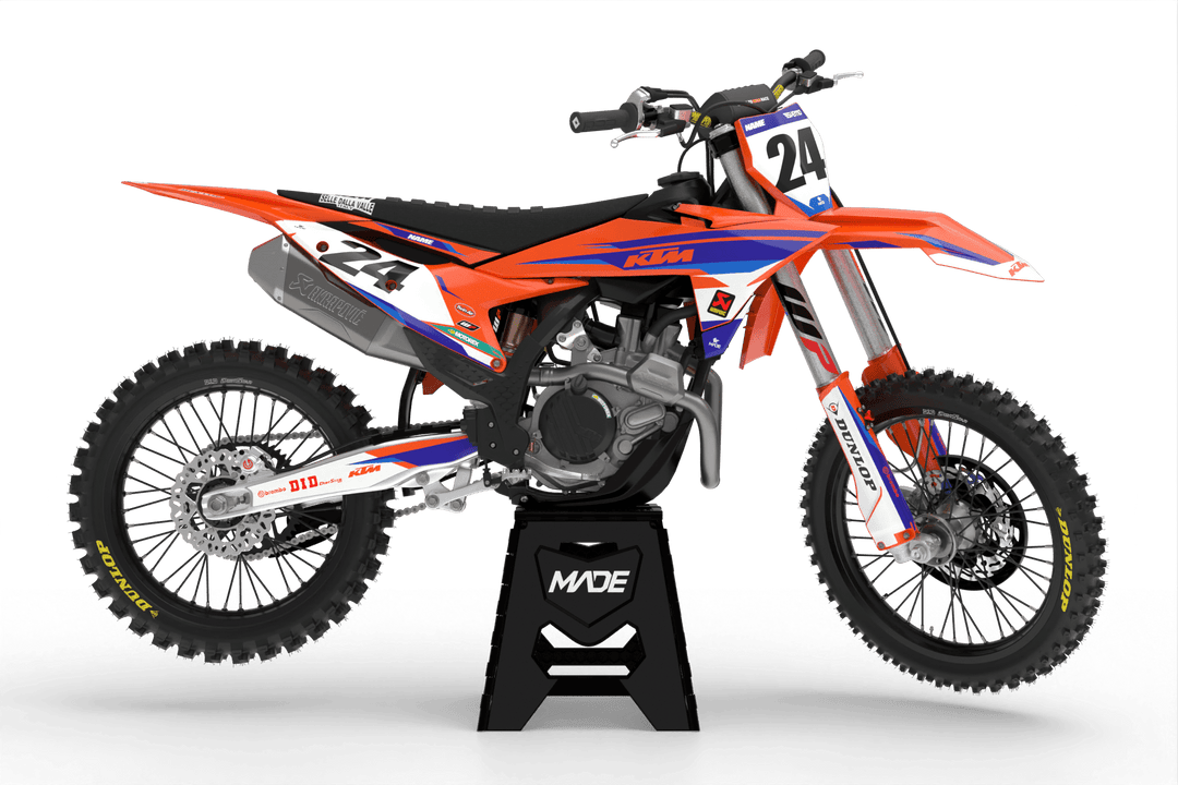 KTM PRO GRAPHICS KIT - Madestickers Orange#color_orange