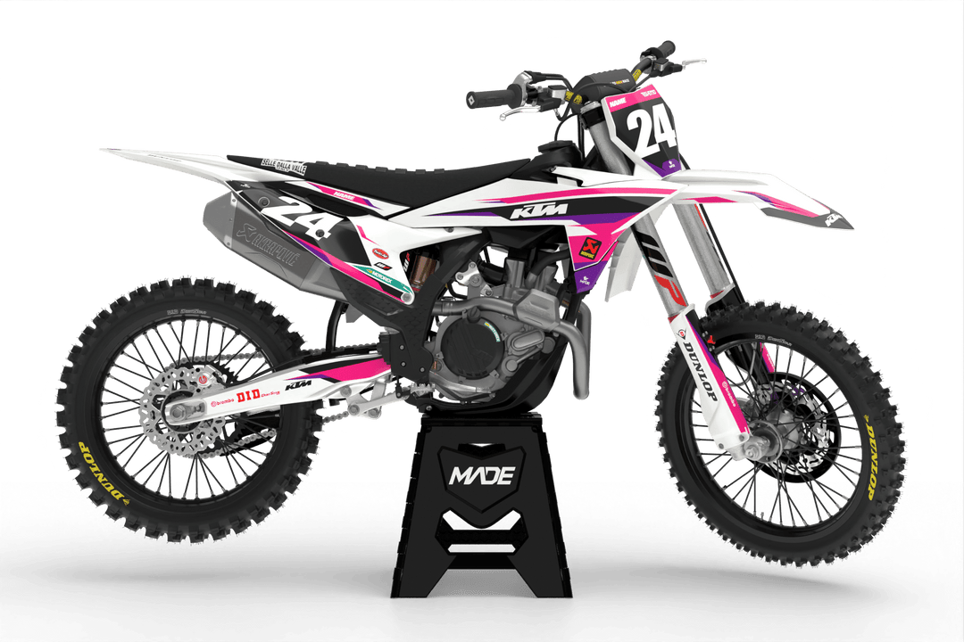 KTM PRO GRAPHICS KIT - Madestickers Pink#color_pink