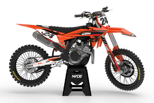 KTM PRO GRAPHICS KIT - Madestickers Red#color_red