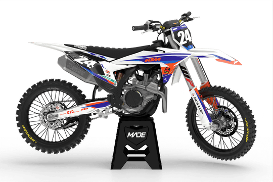 KTM PRO GRAPHICS KIT - Madestickers White#color_white