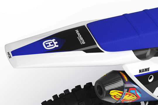 HUSQVARNA TROOPER GRAPHICS KIT - Madestickers White#color_white