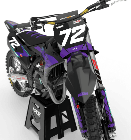 KTM-graphic kit - Madestickers 
BlackPurple#color_blackpurple