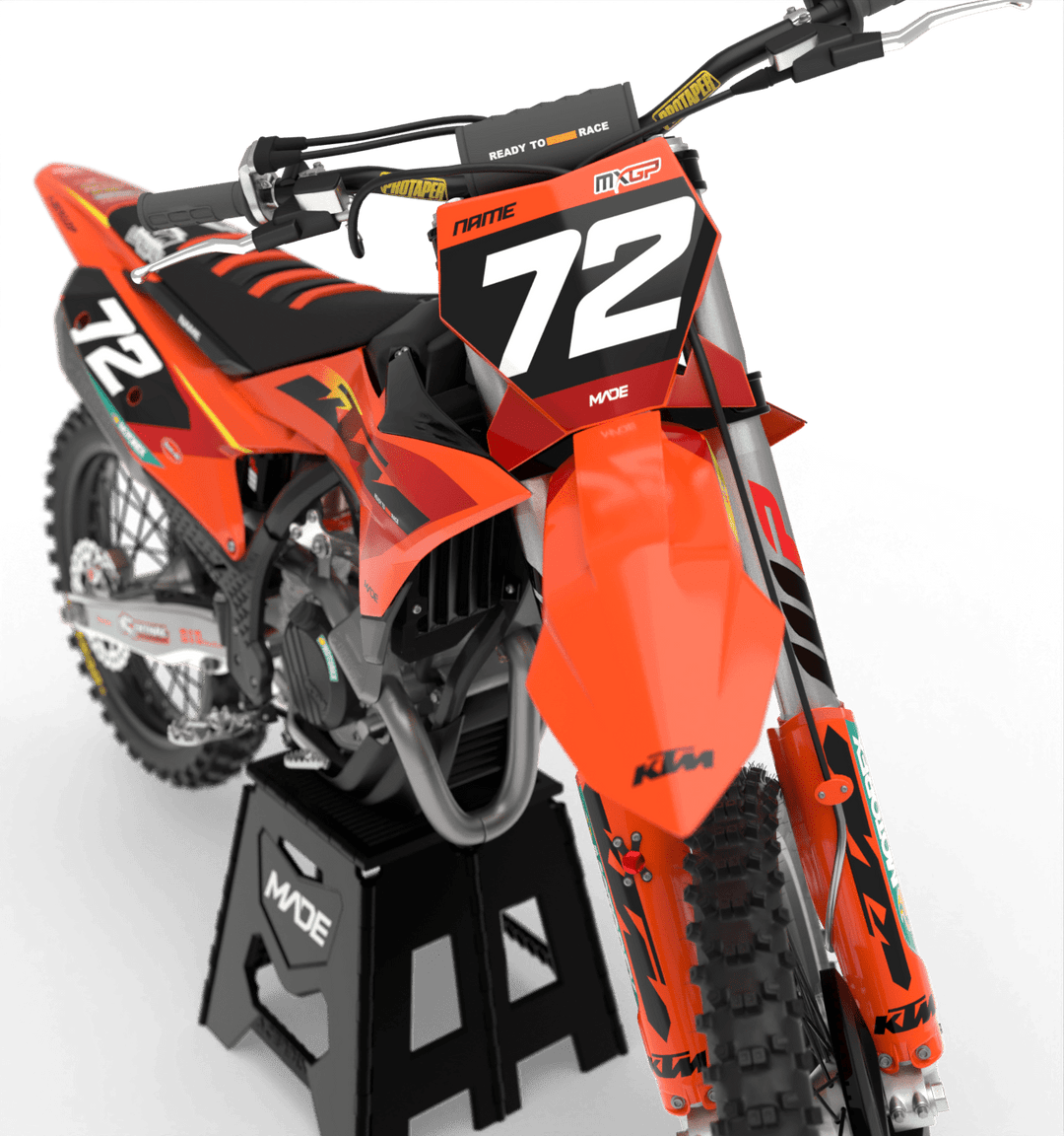 KTM-graphic kit - Madestickers 
Red#color_red