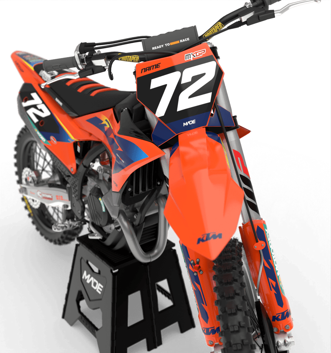 KTM-graphic kit - Madestickers 
Blue#color_blue