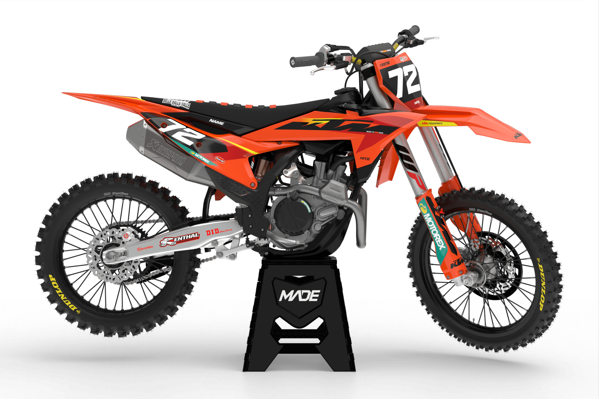 KTM-graphic kit - Madestickers 
Red#color_red