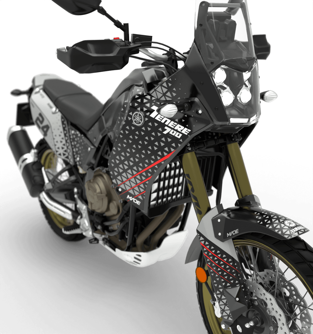 YAMAHA TENERE ARTY GRAPHICS KIT - Madestickers