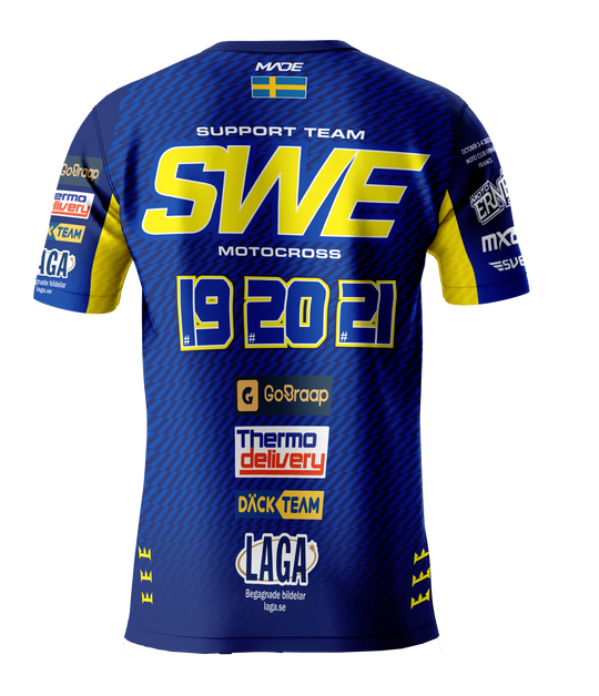 OFFICIELLA Team Sweden MXoN 2026 Support T-shirt OBS FÖRBESTÄLLNING