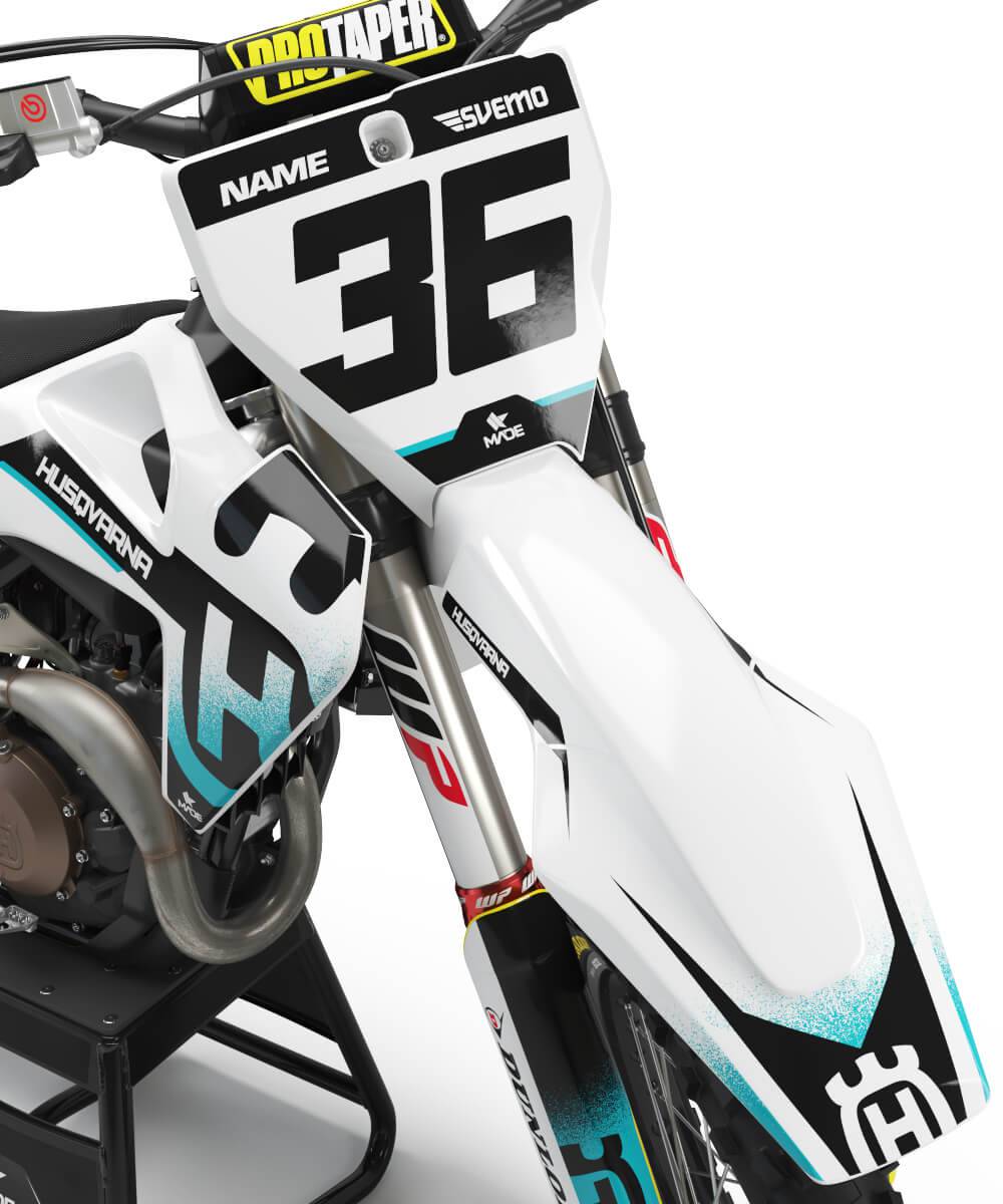 HUSQVARNA REACT GRAPHICS KIT - Madestickers