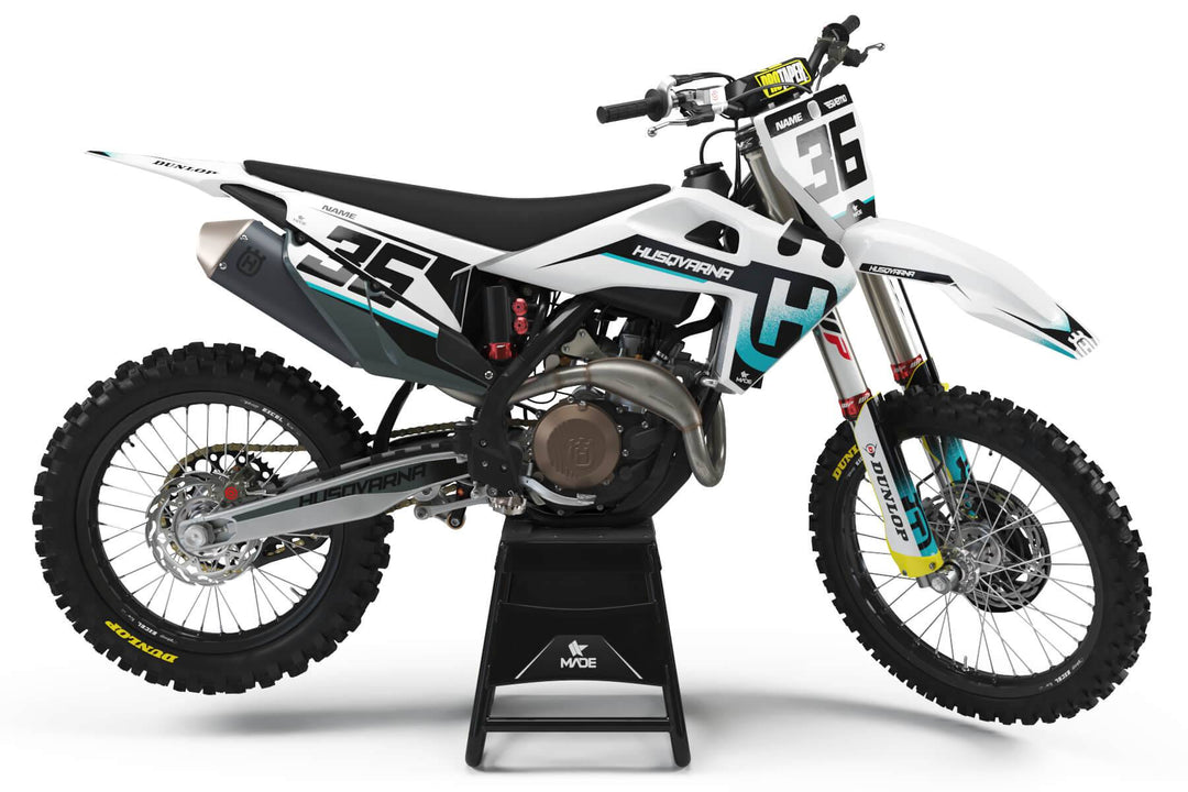 HUSQVARNA REACT GRAPHICS KIT - Madestickers