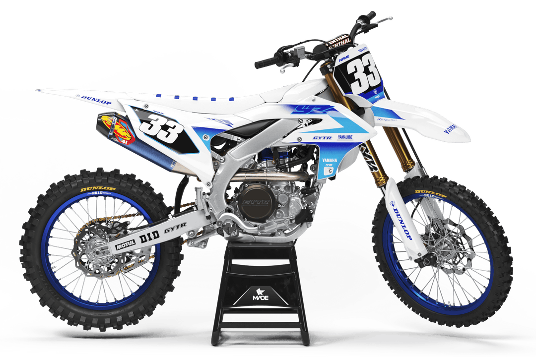 YAMAHA SINNER GRAPHICS KIT - Madestickers White#color_white