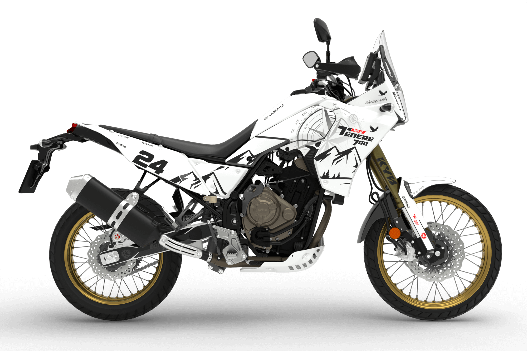 YAMAHA TENERE TRIP GRAPHICS KIT - Madestickers