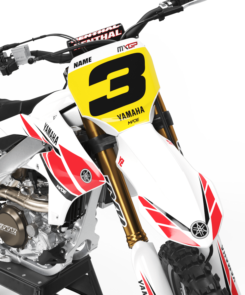 YAMAHA INFINITY GRAPHICS KIT - Madestickers White#color_white