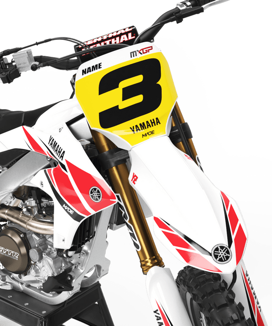 YAMAHA INFINITY GRAPHICS KIT - Madestickers White#color_white